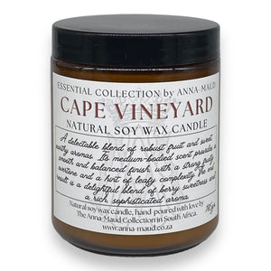 Essential Collection - Natural Soy Wax Candle - Cape Vineyard