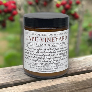 Essential Collection - Natural Soy Wax Candle - Cape Vineyard