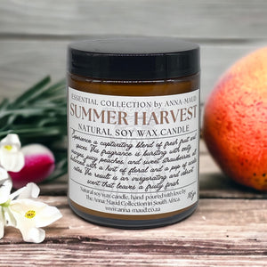 Essential Collection - Natural Soy Wax Candle - Summer Harvest