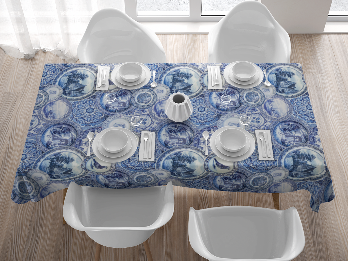 Tablecloth Delft The AnnaMaud Collection
