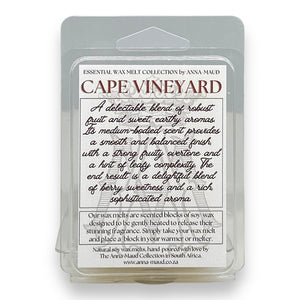 Essential Collection - Soy Wax Melts - Cape Vineyard