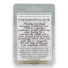 Load image into Gallery viewer, Essential Collection - Soy Wax Melts - Sandalwood and Musk