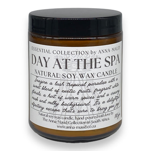 Essential Collection - Natural Soy Wax Candle - Day at the Spa