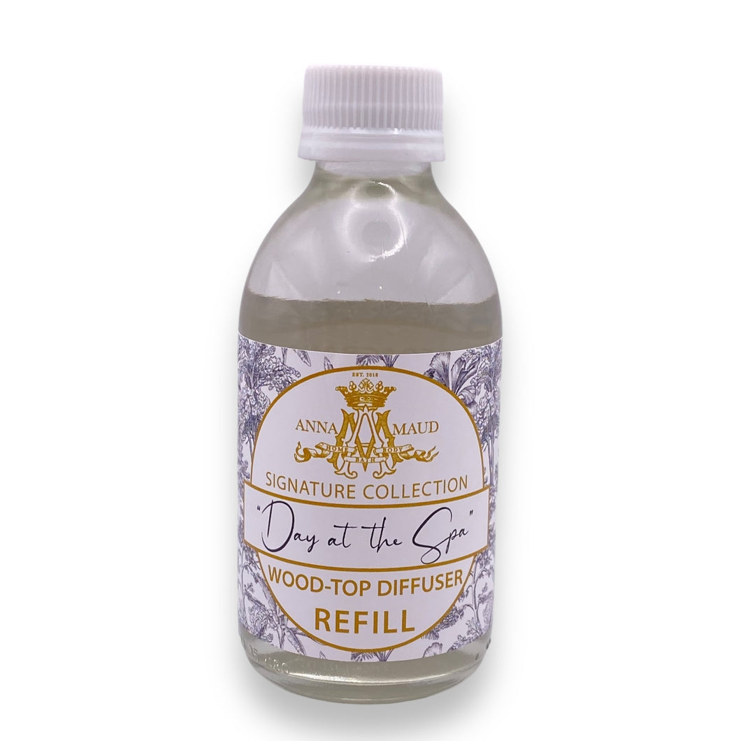 Signature Collection - Wood Top Diffuser REFILL - Day at the Spa