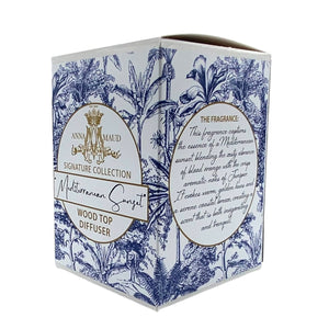 Signature Collection - Wood Top Diffuser - Mediterranean Sunset