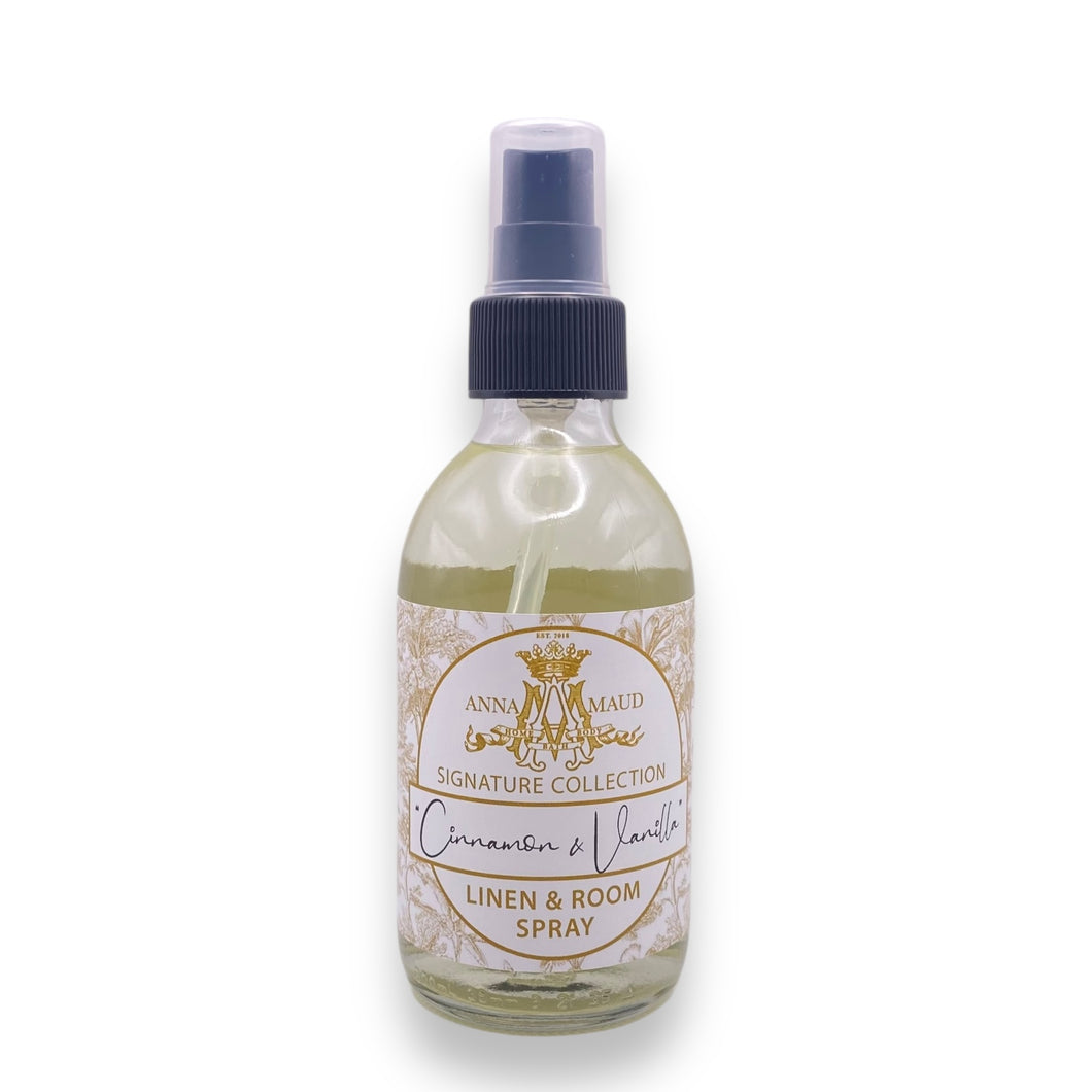 Signature Collection - Room and Linen Spray - Cinnamon and Vanilla