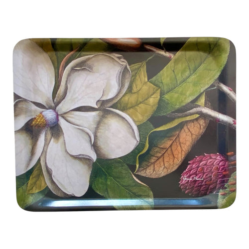 Melamine Rectangular Tray - Magnolia - Midnight