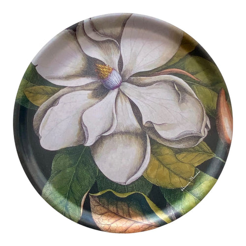 Melamine Round Tray - Magnolia - Midnight