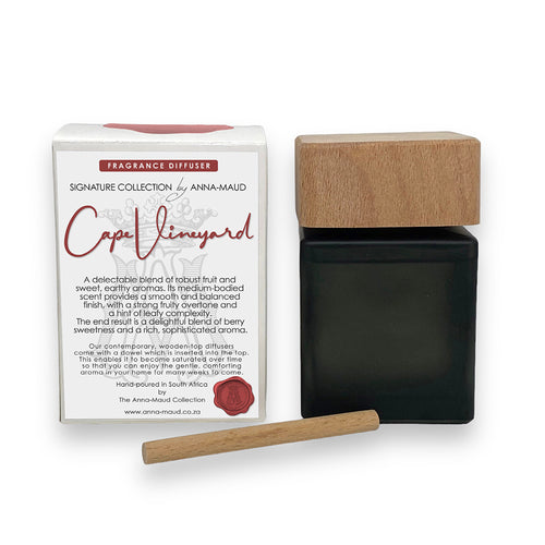 Signature Collection - Wood Top Diffuser - Cape Vineyard