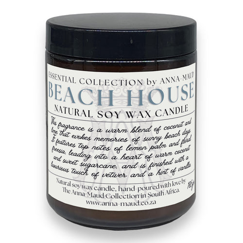 Essential Collection - Natural Soy Wax Candle - Beach House