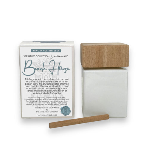 Signature Collection - Wood Top Diffuser - Beach House
