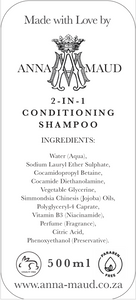 Anna-Maud - Conditioning Shampoo - Noir et Blanc
