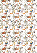 Load image into Gallery viewer, Tablecloth - Ocean Tides