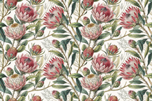 Load image into Gallery viewer, Eco-Chic - Tablecloth - Protea Blush