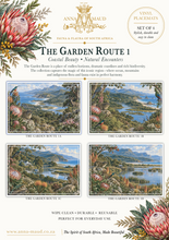 Load image into Gallery viewer, Vinyl Placemats - Fauna &amp; Flora - The Garden Route 1 - Set of 4