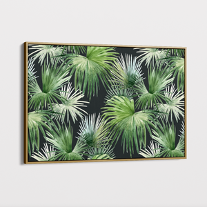 Canvas Wall Art - Tropical Leaves 3