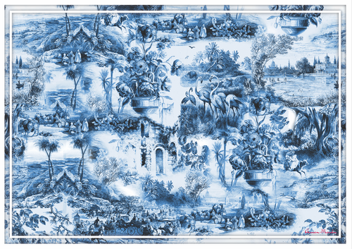 Vinyl Placemats - Set of 4 - Sicily - Vittoria