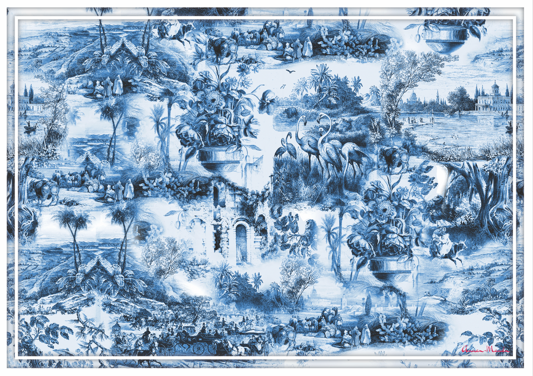 Vinyl Placemats - Set of 4 - Sicily - Vittoria