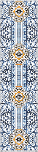 Vinyl Table Runner - 400mm x 1550mm - Sicily - Bagheria
