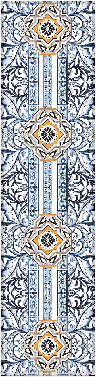 Vinyl Table Runner - 400mm x 1550mm - Sicily - Bagheria