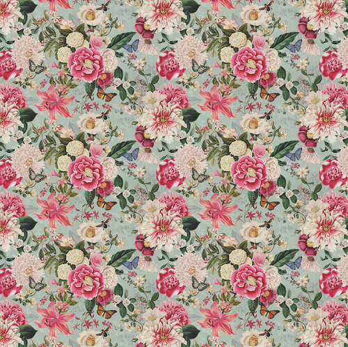Tablecloth - Enchanted Garden - Mint