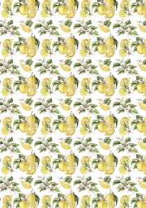 Tablecloth - Lemons and Blossoms