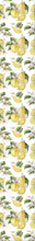 Load image into Gallery viewer, Textile Table Runner - Lemons and Blossoms