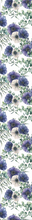 Load image into Gallery viewer, Textile Table Runner - Anemone - White and Purple
