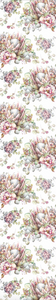 Textile Table Runner - Pastel Protea