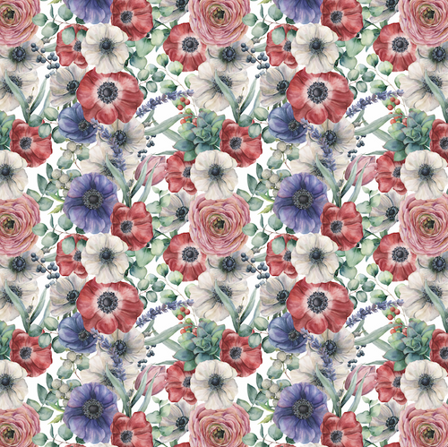 Tablecloth - Anemone - Multi-Colour