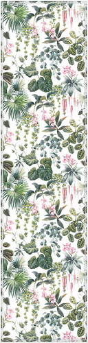Vinyl Table Runner - 400mm x 1550mm - Tropical Garden