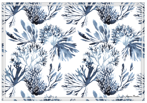 Vinyl Placemats - Set of 4 - Sea Creatures 2