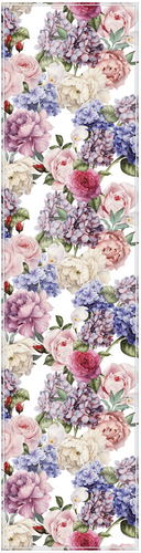 Vinyl Table Runner - 400mm x 1550mm - Country Garden 3