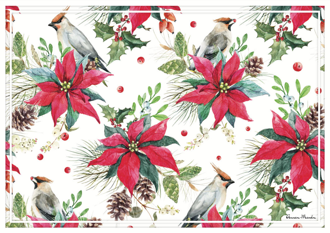 Vinyl Placemats - Set of 4 - Christmas 1
