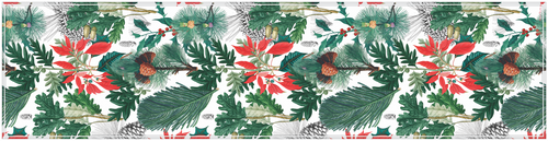 Vinyl Table Runner - 400mm x 1550mm - Christmas 4