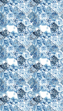 Load image into Gallery viewer, Tablecloth - Spanish Tiles - Blue and White