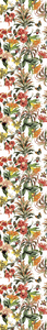 Textile Table Runner - Eternal Jungle - Autumn on White
