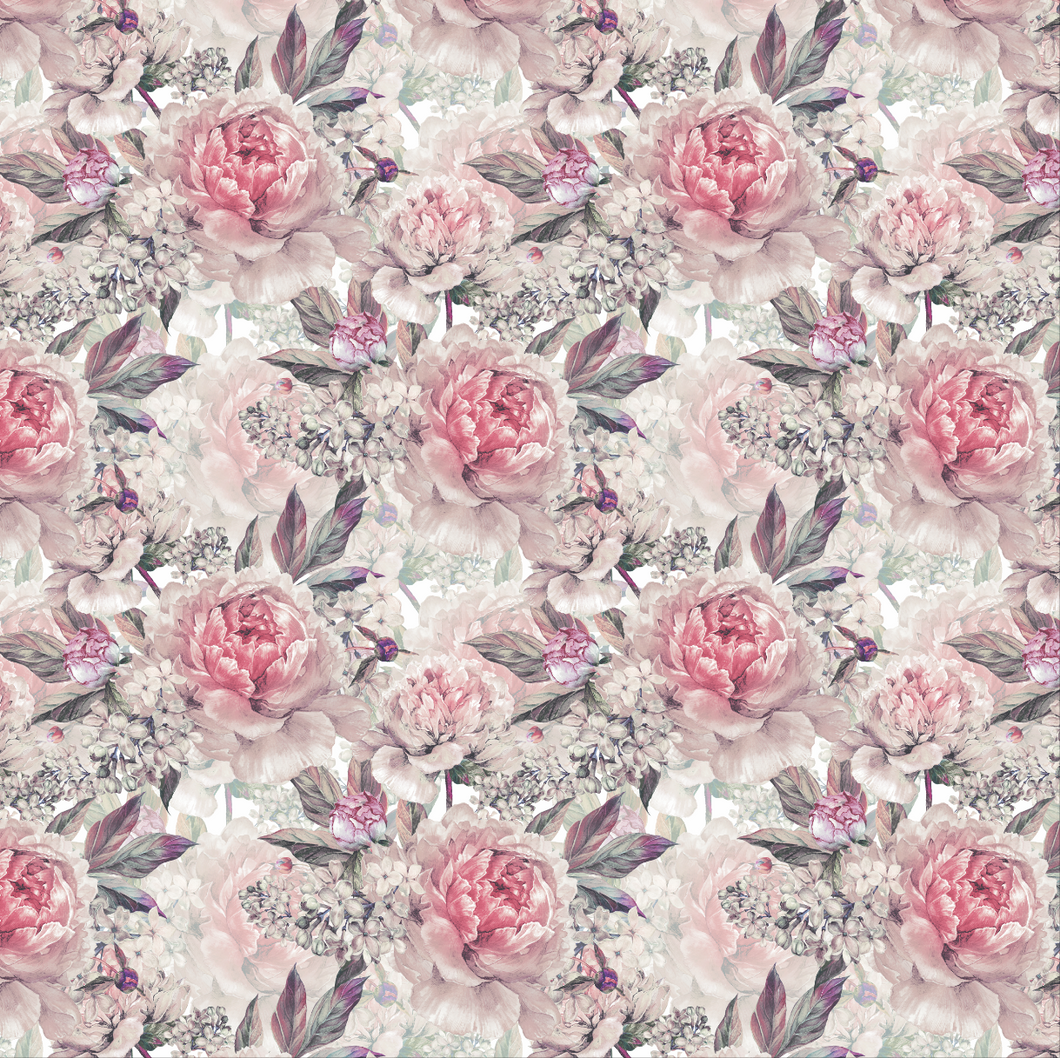 Tablecloth - Classic Pink Peonies
