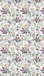 Tablecloth - Classic White Peonies