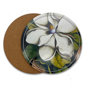 Magnolia Placemat / Pot Stand - Round - Midnight
