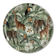 Load image into Gallery viewer, African Safari Round Tray - Natural