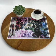 Load image into Gallery viewer, Vinyl Placemats - Set of 4 - Hydrangeas