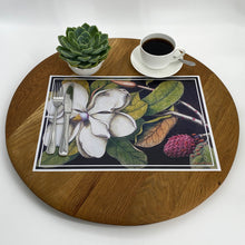 Load image into Gallery viewer, Vinyl Placemats - Set of 4 - Magnolia - Midnight